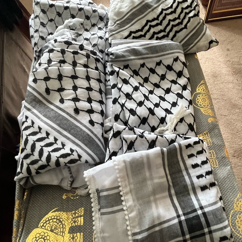 Palestinian kuffiya/shmagh. Purchase one or lot available